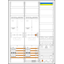 F-Tronic 7190504 Zählerplatz-Set 3HZ732APZRFZ50B6 2...