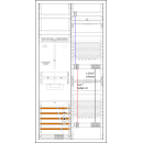 F-Tronic 7190131 Zählerplatz-Set 3HZ721APZ-2VFKT 1 ZP 1 VAPZ inklusive APL 2 VF 2 PPV 1 PL100 1 Klingeltrafo