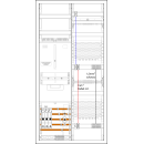 F-Tronic 7190132 Zählerplatz-Set 3HZ742APZV 2 ZP 1 V 1 VAPZ inklusive APL 2 PPV 1 PL150