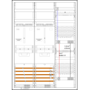 F-Tronic 7190553 Zählerplatz-Set 3HZ732APZRFZ63D01 2...