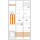 F-Tronic 7198252 Wandlerschrank 3.HZ 200A 3HZ931TAPZW200FNN,NH1-Trenner Wandlertrennklemme FNN 3HZ931TAPZW200FNN