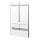 F-Tronic 7160237 Zählertrageplatte 3 IP54 ZSAZTP-3