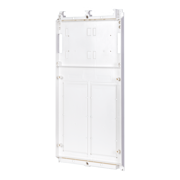 F-Tronic 7160240 Zählertrageplatte 5 IP54 ZSAZTP-5L links offen