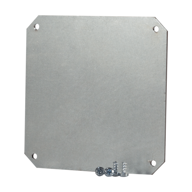 F-Tronic 7390142 Montageplatte NCMP14 für FR-Abzweigkasten NFK14 inklusive Schrauben