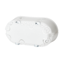 F-Tronic 7350162 HW Gerätedose doppelt E118HF 2x...