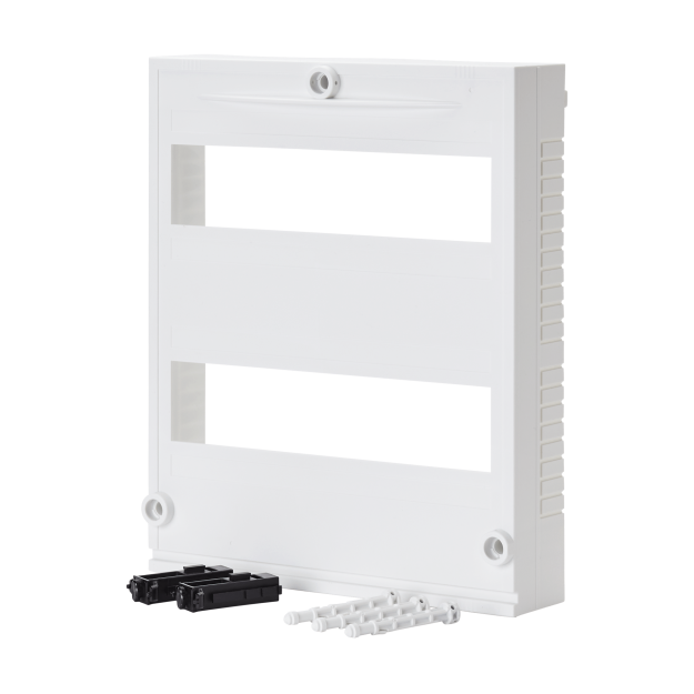 F-Tronic 7110619 Abdeckung Anschlussraum 2-reihig ZSAAAR2-S mit Schrauben