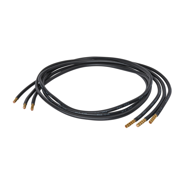 F-Tronic 7110311 Power to Heat Verdrahtungssatz 10mm² VEW Saar L1-L2-L3 (sw-sw-sw) l=1220mm