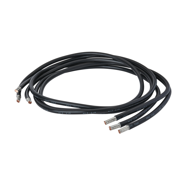 F-Tronic 7110312 Power to Heat Verdrahtungssatz 16mm² VEW Saar L1-L2-L3 (sw-sw-sw) l=1220mm