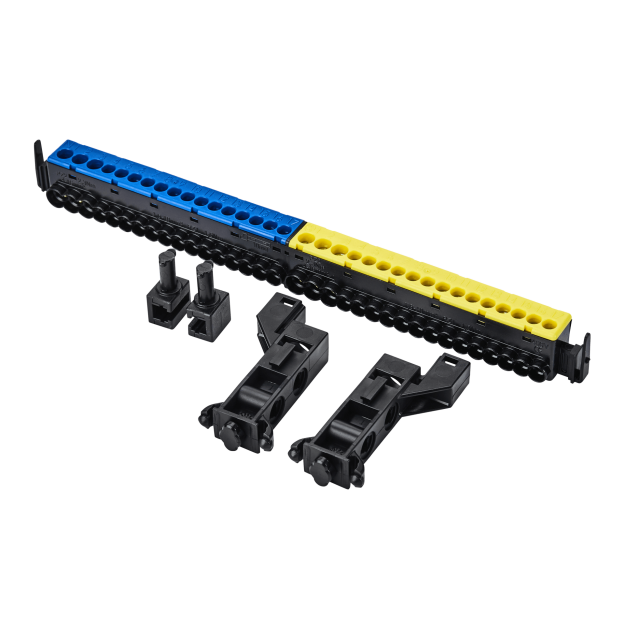 F-Tronic 7111106 Schraubklemme ZSN17PE je 3x schraubbar bis 16mm² je 14x schraubbar bis 10mm² ZSN17PE