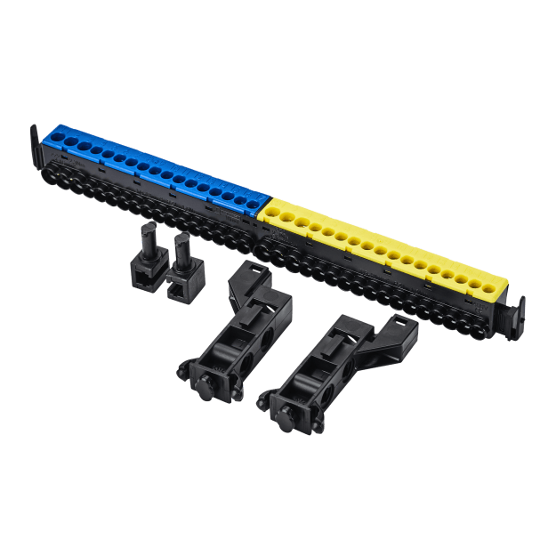 F-Tronic 7111106 Schraubklemme ZSN17PE je 3x schraubbar bis 16mm² je 14x schraubbar bis 10mm²