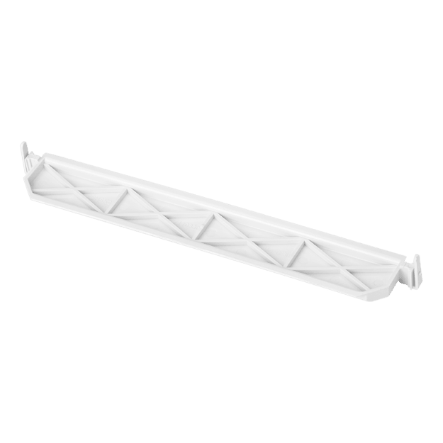F-Tronic 7111050 Kunststoffhutschiene ZSHSK2 für Steuerquerverdrahtung ZSHSK2