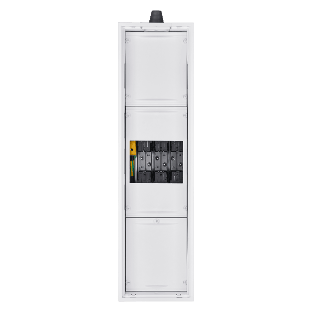 F-Tronic 7110506 Einspeisegehäuse EIN1100-NH2 bis 150mm² inkl. NH2 ESV5 H=1100mm B=300mm T=210mm EIN1100-NH2