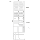 F-Tronic 7160186 E-MOB Säule 12 Ladepunkte 11kW mit...