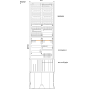 F-Tronic 7160186 E-MOB Säule 12 Ladepunkte 11kW mit...