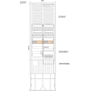 F-Tronic 7160187 E-MOB Säule 16 Ladepunkte 11kW mit...