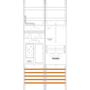 F-Tronic 7141023 Zählerfeld ER6R1B 2-feldrig...