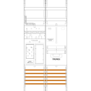F-Tronic 7141173 Zählerfeld ER6DSR1B 2-feldrig...