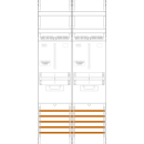 F-Tronic 7141303 Zählerfeld Z21B 2-feldrig H=1050mm 2-3.HZ