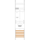 F-Tronic 7141307 Zählerfeld Z1B-16 1-feldrig...