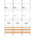 F-Tronic 7141360 Zählerfeld Z31B-16-HSP 3-feldrig H=1050mm 3-3.HZ 16mm² 3 HSP