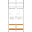 F-Tronic 7141453 Zählerfeld Z21B-ZSK 2-feldrig...