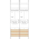 F-Tronic 7141453 Zählerfeld Z21B-ZSK 2-feldrig...
