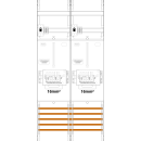 F-Tronic 7141559 Zählerfeld Z21B-16-ZSK-HSS...