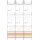F-Tronic 7142033 Zählerfeld Z315 3-feldrig H=1200mm 6-3.HZ Z315