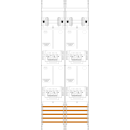 F-Tronic 7143360 Zählerfeld Z216-HSP 2-feldrig...