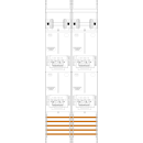 F-Tronic 7143360 Zählerfeld Z216-HSP 2-feldrig...