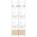 F-Tronic 7143510 Zählerfeld Z216-ZSK-HSP 2-feldrig...