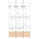 F-Tronic 7143511 Zählerfeld Z216ZR6-ZSK-HSP...