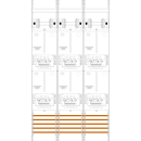 F-Tronic 7143512 Zählerfeld Z316-ZSK-HSP 3-feldrig...