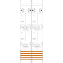 F-Tronic 7143560 Zählerfeld Z216-ZSK-HSS 2-feldrig...