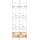 F-Tronic 7145108 Zählerfeld Z216LUX-16 H=1350mm 2-feldrig 4-3.HZ 16mm² inklusive Verdrahtungspaket