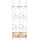F-Tronic 7145108 Zählerfeld Z216LUX-16 H=1350mm 2-feldrig 4-3.HZ 16mm² inklusive Verdrahtungspaket