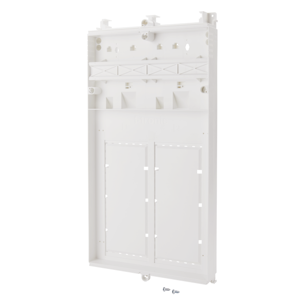 F-Tronic 7110614 Zählertrageplatte 5 ZSZTP-5G geschlossen