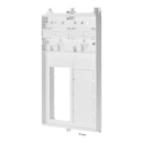 F-Tronic 7110615 Zählertrageplatte 5 ZSZTP-5L links offen