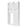 F-Tronic 7110615 Zählertrageplatte 5 ZSZTP-5L links offen