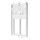 F-Tronic 7110616 Zählertrageplatte 5 ZSZTP-5O beidseitig offen