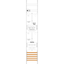 F-Tronic 7143516 Zählerfeld ZR6-16L-ZSK-HSP...