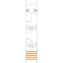 F-Tronic 7143556 Zählerfeld Z16-10-10L-ZSK-HSS...
