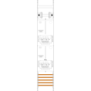 F-Tronic 7143556 Zählerfeld Z16-10-10L-ZSK-HSS...