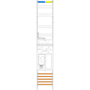 F-Tronic 7143154 Zählerfeld E43DS-16 1-feldrig...