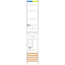 F-Tronic 7143254 Zählerfeld E43DS-16-HSS 1-feldrig...