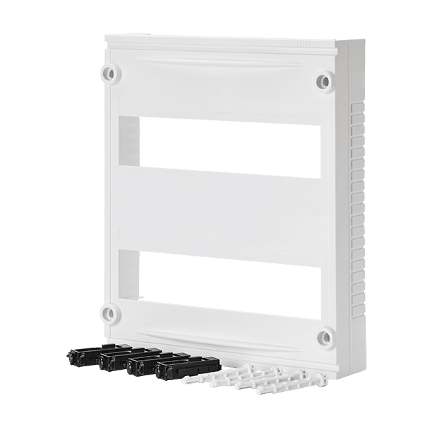 F-Tronic 7110623 Sicherungsabdeckung SIAD-2O-S 2-reihig mit Schrauben SIAD-2O-S