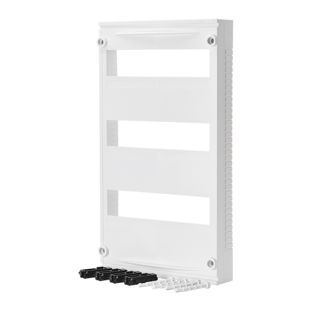 F-Tronic 7110625 Sicherungsabdeckung SIAD-3O-S 3-reihig mit Schrauben SIAD-3O-S