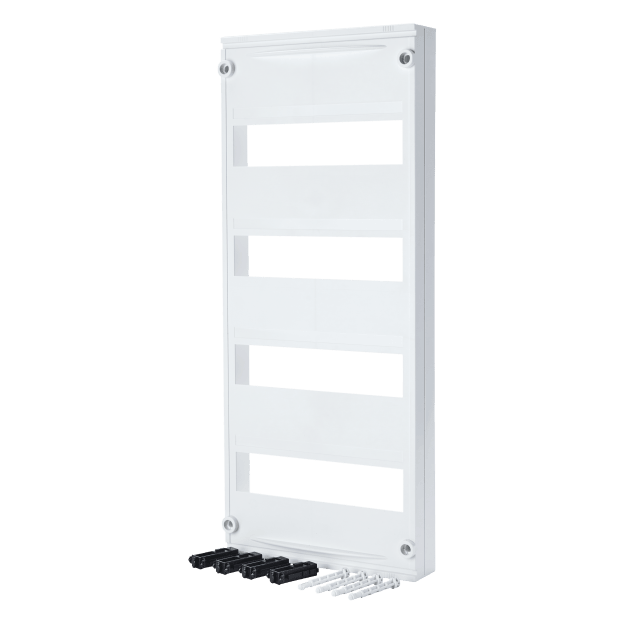 F-Tronic 7110629 Sicherungsabdeckung SIAD-4O-S 4-reihig mit Schrauben