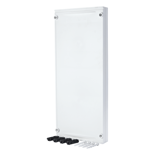 F-Tronic 7110630 Sicherungsabdeckung SIAD-4G-S 4-reihig geschlossen mit Schrauben SIAD-4G-S