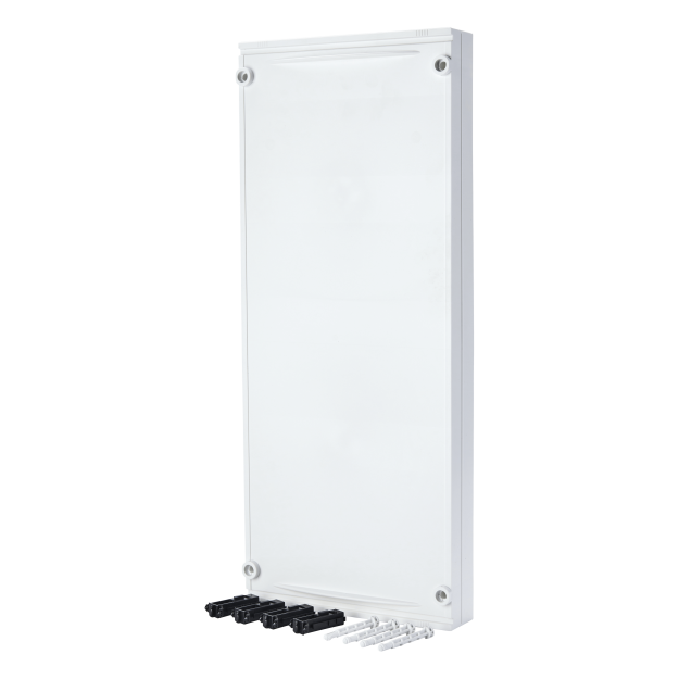 F-Tronic 7110630 Sicherungsabdeckung SIAD-4G-S 4-reihig geschlossen mit Schrauben